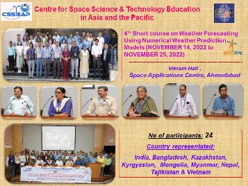 4th UN-CSSTEAP Short course on NWP